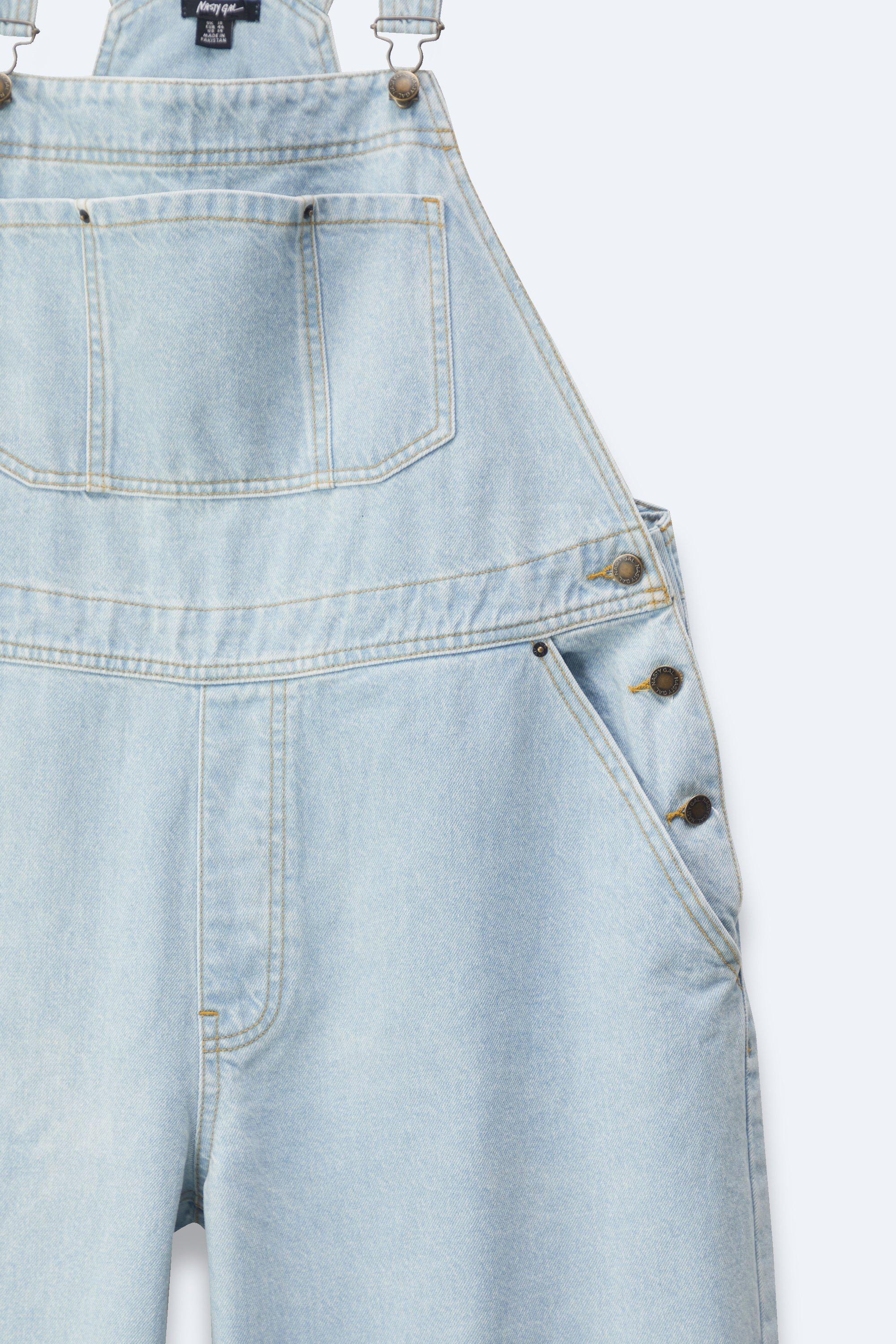 Plus size outlet denim dungarees uk